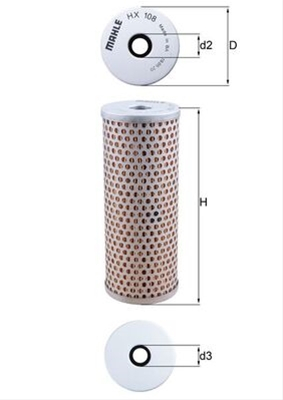 Filtru hidraulic MAHLE HX108 [0]