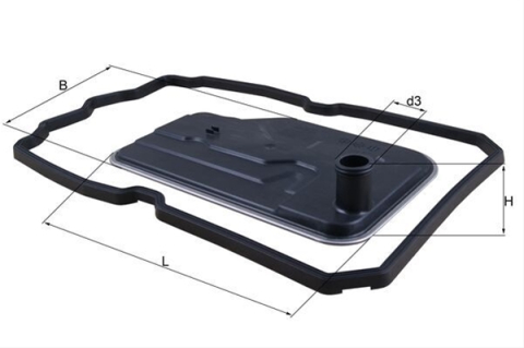 Filtre hidraulice - Filtru hidraulic MAHLE HX124D