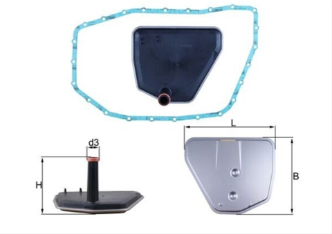 Piese auto - Filtru hidraulic MAHLE HX235D