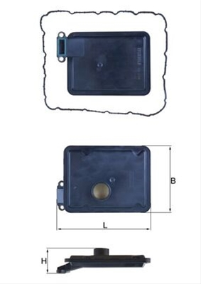 Filtru hidraulic MAHLE HX254D [0]