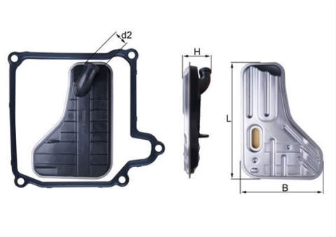 Piese auto - Filtru hidraulic MAHLE HX264D
