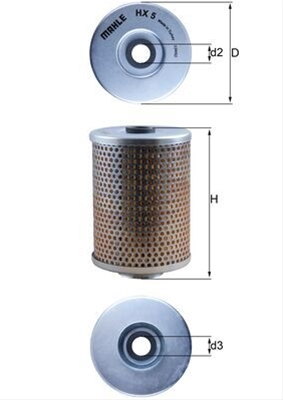 Filtru hidraulic MAHLE HX5 [2]