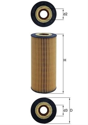 Filtru hidraulic MAHLE HX77 [0]