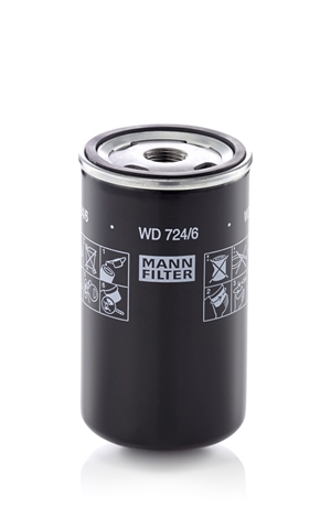 Filtre hidraulice - Filtru hidraulic Mann-Filter WD724/6