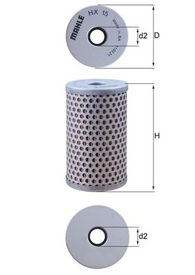 Filtre hidraulice - FILTRU HIDRAULIC SISTEM DIRECTIE HX15