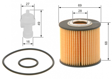 Conex - Filtru ulei BOSCH F026407098