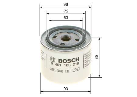Filtru ulei BOSCH 0451103219 [3]