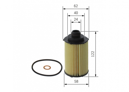 Filtru Ulei BOSCH F026407348 [3]