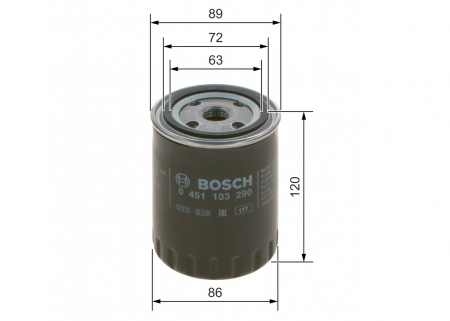 Filtru Ulei BOSCH 0451103290 [4]