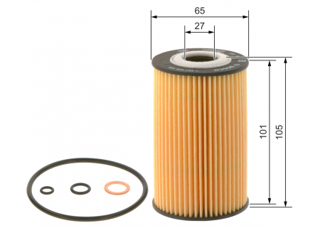 Conex - Filtru ulei BOSCH 1457429108