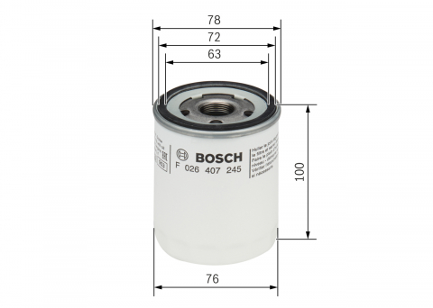 Filtru ulei BOSCH F026407245 [2]