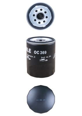 Piese auto - Filtru ulei KNECHT OC369