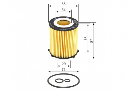 Filtru ulei BOSCH F026407166 [1]