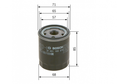 Filtru Ulei BOSCH 0451103372 [2]