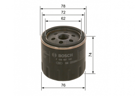 Filtru Ulei BOSCH F026407143 [3]