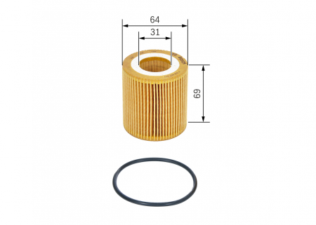 Filtru ulei BOSCH F026407177 [4]