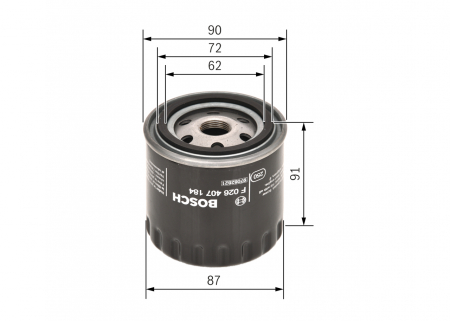 Filtru Ulei BOSCH F026407184 [1]