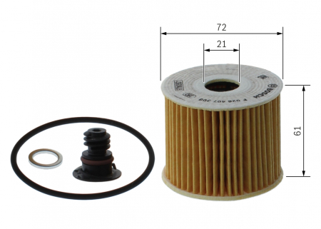 Filtru ulei BOSCH F026407308 [3]
