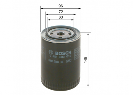Filtru ulei BOSCH 0451203012 [1]