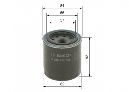 Filtru ulei BOSCH 0986452036 [2]