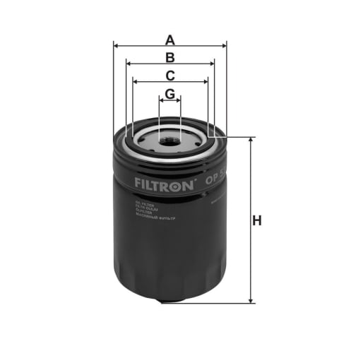 Filtre ulei - Filtru ulei FILTRON OP 525