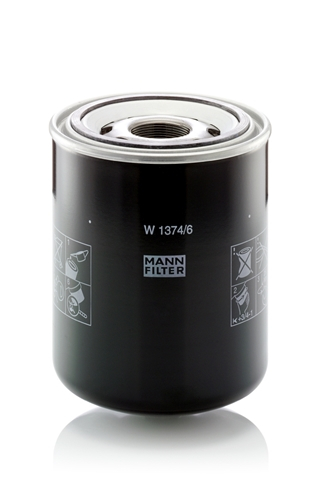 Filtre ulei - Filtru ulei Mann-Filter W1374/6