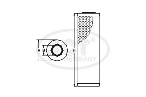 FILTRARE - Filtru ulei SCT-MANNOL SH 435 P