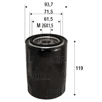 Conex - Filtru ulei VALEO 586090