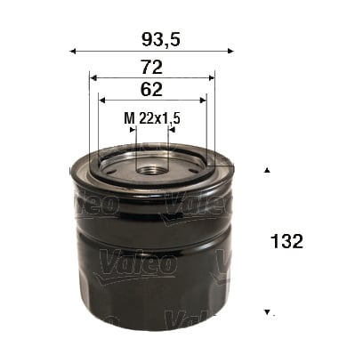 Conex - Filtru ulei VALEO 586115