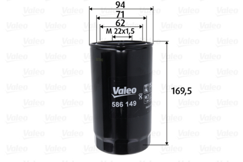 Conex - Filtru ulei VALEO 586149