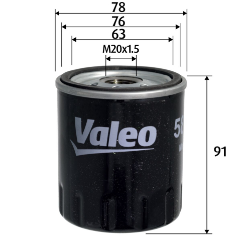 Filtru ulei VALEO 586156 [1]