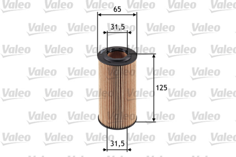 Filtre ulei - Filtru ulei VALEO 586552