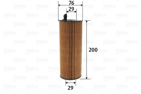 Filtru ulei VALEO 586599 [2]