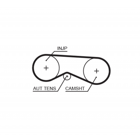 Set distributie + pompa de apa GATES KP2TH15557XS-1 [2]