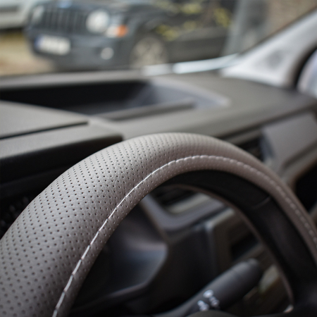 ACCESORII AUTO INTERIOR - Husa Volan Gri 37-39 Cm