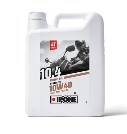 Ulei moto IPONE - Ulei Motor Ipone 10.4 10W40 Semi-Synthetic - 4 Litri