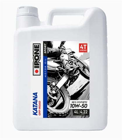 Ulei moto IPONE - Ulei Motor Ipone Katana Off Road 10W50 100% Synthetic - 4 Litri