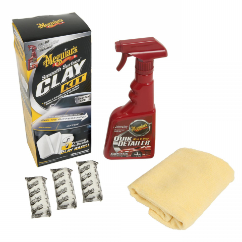 Decontaminare vopsea - Kit Argila Decontaminare Vopsea Meguiar's Smooth Surface Clay