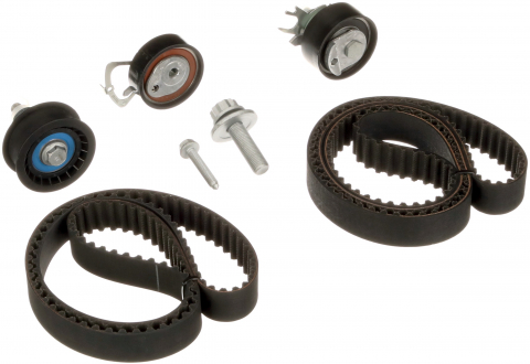 Kit distributie 2 curele si 3 role GATES K045565XS [1]