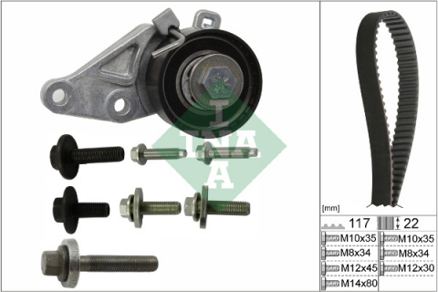 Kit distributie - Kit distributie INA 530014010
