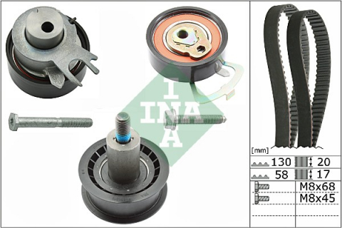 Kit distributie - Kit distributie INA 530053810