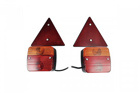ACCESORII - Kit Magnetic Lampi Remorca Cu Cablu Lung De 7M. Cablu Intre Lamp Jbm
