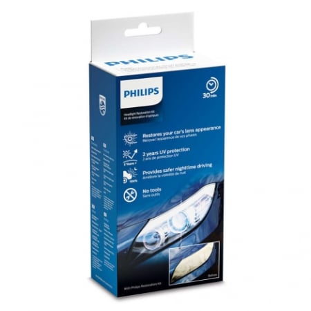 Restaurare faruri - Kit restaurare faruri Philips cu protectie UV