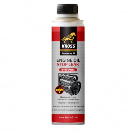 CHIMICE AUTO - Aditiv antiscurgere ulei si antifum Kross Engine Oil Stop Leak  & Stop Smoke - 250 ML