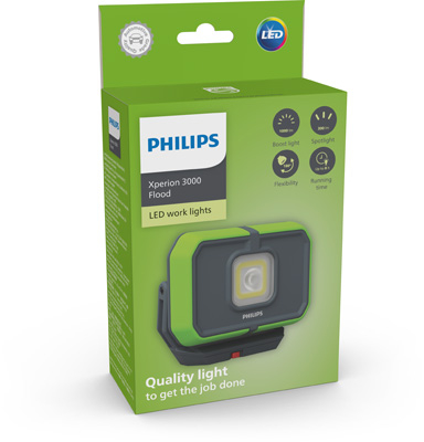 ACCESORII - Lampa Dubla: Proiector 1000 Lm Si Reflector 300 Lm Philips Xperion 3000