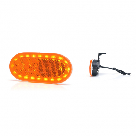 ACCESORII - Lampa Gabarit Led 1386 W197, 12V-24V, Pozitie Portocaliu Was