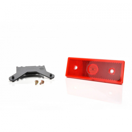 Lampa Gabarit Led 1413 W201, 12V-24V, Pozitie Rosu Was [4]