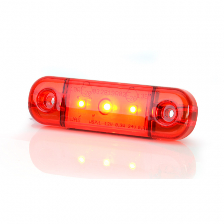 Lampa Gabarit Led 709 W97.1, 12V-24V, Pozitie Rosu Was [8]