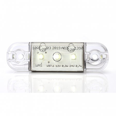 LAMPA GABARIT LED 710 W97.1, 12V-24V, POZITIE ALB WAS [9]