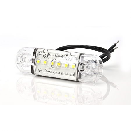 Lampa Gabarit Led 713 W97.2, 12V-24V, Pozitie Alb Was [10]